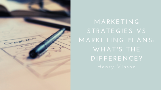 Marketing Strategy And Plans Henry Vinson